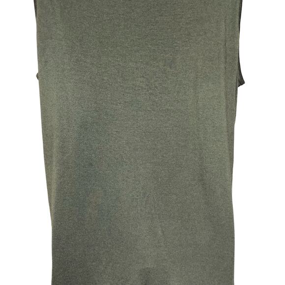J. Jill Wearever Layering Tank Top Sleeveless Dark Olive Size Large Petite New - Picture 12 of 16